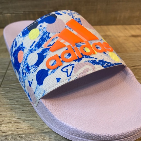 Adidas Adilette Shower K Slides Purple - Picture 6 of 6